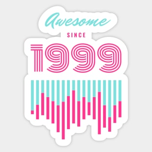 Awesome Since 1999 Sticker